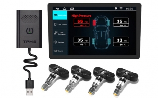 Cảm biến áp suất lốp ô tô TPMS là gì? Nên mua cảm biến van trong hay ngoài?